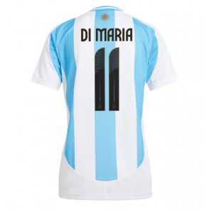 Argentina Angel Di Maria #11 Hemmatröja Kvinnor Copa America 2024 Kortärmad